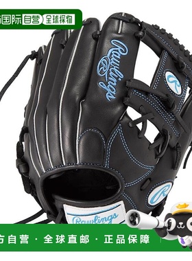 日本直邮Rawlings 女士垒球 HYPER TECH R2G 内野手手套黑色GS5HT