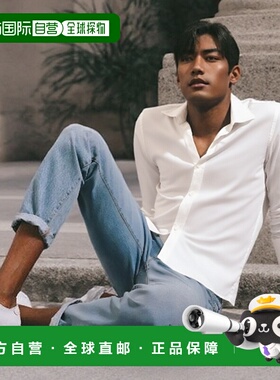 1h可退 香港直邮潮奢 Alessandro Gherardi 男士 纯色衬衫