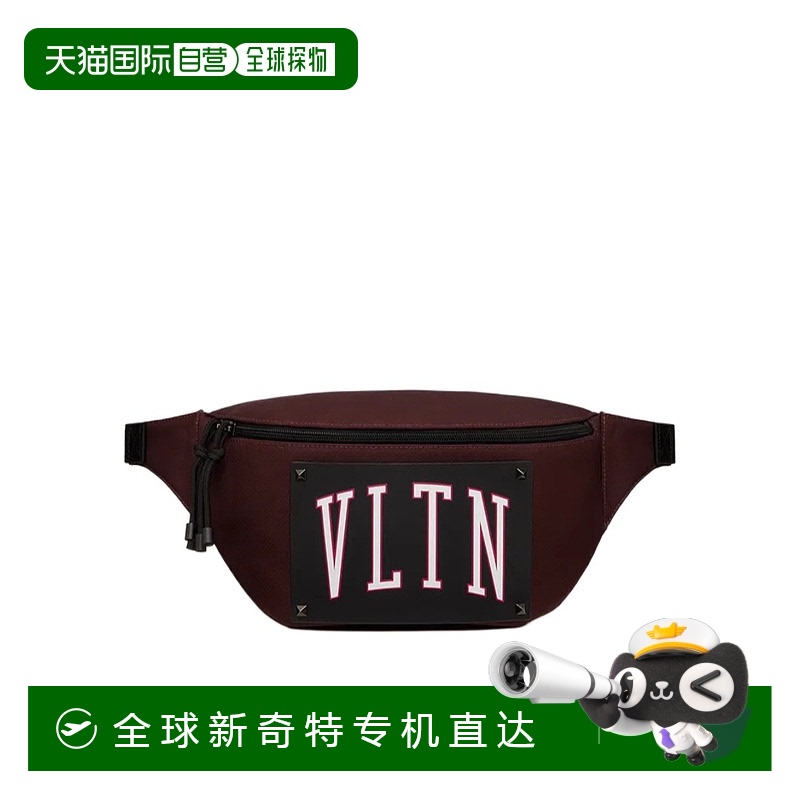 香港直邮VALENTINO 男士斜挎包 2Y2B0B94LEKUYN SS2023 黑色皮革