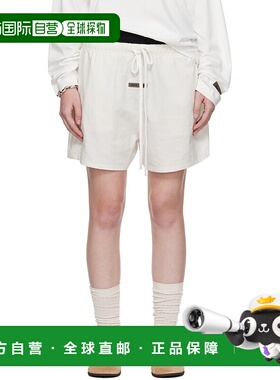香港直邮潮奢 Essentials 女士 白色 Soccer 短裤 160SP255764FW