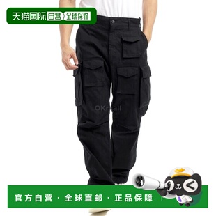 韩国直邮Engineered Garments FA 裤子 A - 黑色棉拉绒 HB (24F1F