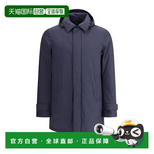 1h可退 香港直邮HERNO 男士风衣 PI001242U128409201 CO 蓝色 Wat