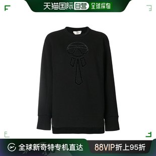 女士 香港直邮潮奢 芬迪 铆钉卫衣 Fendi FAF0267SI