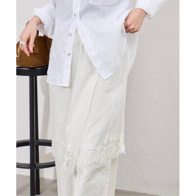 日本直邮JOURNAL STANDARD 薄纱睫毛蕾丝 半身裙（款）