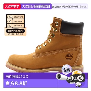 香港直邮TIMBERLAND添柏岚防泼水防滑小麦色男子工装大黄靴10061W