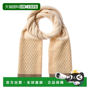 自营La Fiorentina Colorblocked Cashmere & Wool-Blend Scarf -