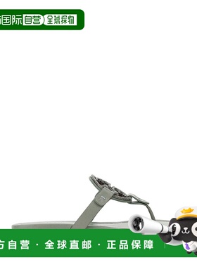 香港直邮TORY BURCH 女士凉鞋 145945400 SS2023 蓝色 徽标拖鞋新