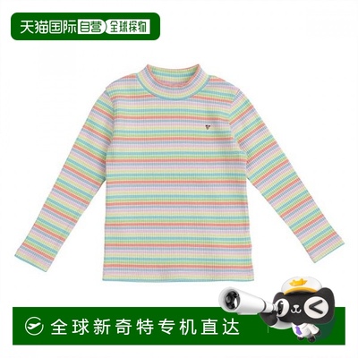 1h可退 韩国直邮盖斯儿童 条纹罗纹T恤 G21KCT080-T