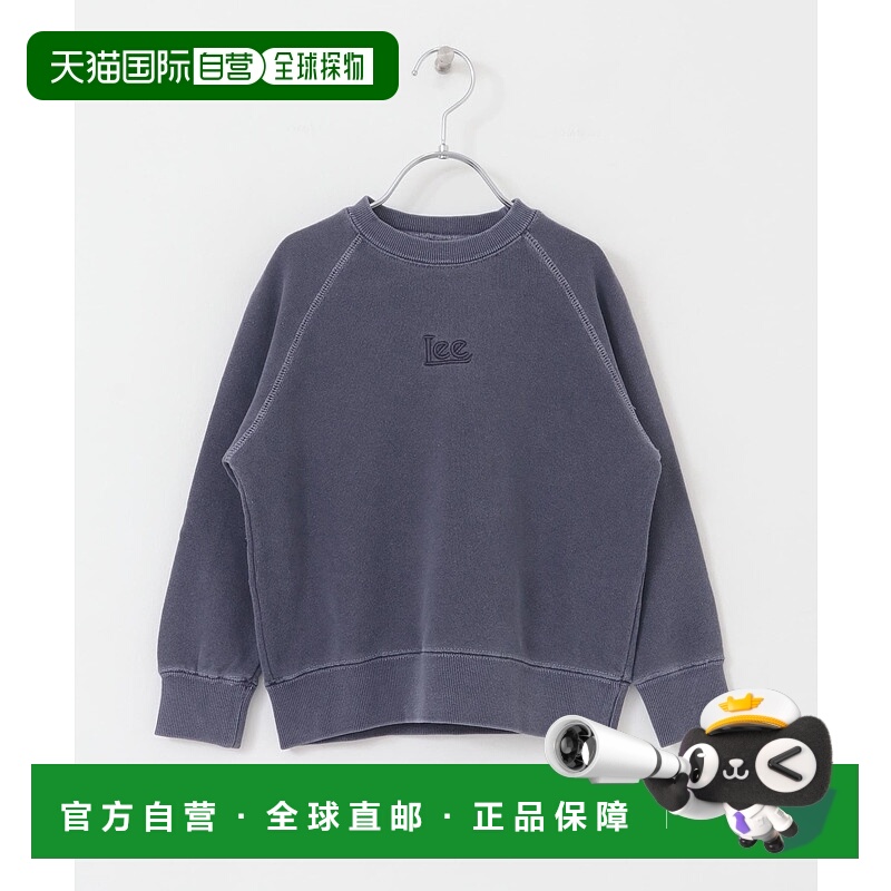 1h可退 日本直邮Lee 儿童款复古风格印染宽松卫衣 DK46LK0901
