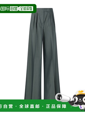 香港直邮MAX MARA 女士休闲裤 2611131042600003 SS2026 绿色