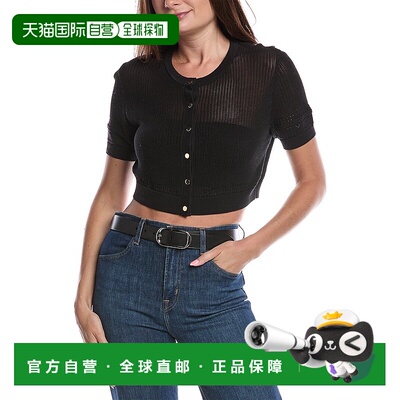 自营 TOCCIN 悉尼 Pointelle 毛衣 - 黑色 美国奥莱直发