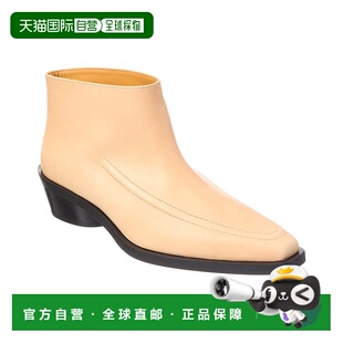自营 Proenza Schouler皮靴-棕色 美国奥莱直发短靴女靴