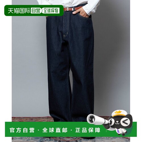 日本直邮Lee 男装 101周年纪念宽松直筒牛仔裤微弱锥形剪裁 LM102