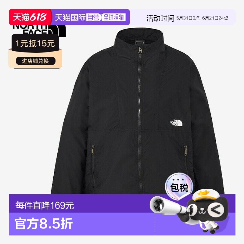 日本直邮The North Face北面 男女款防风夹克轻便尼龙 NP22631