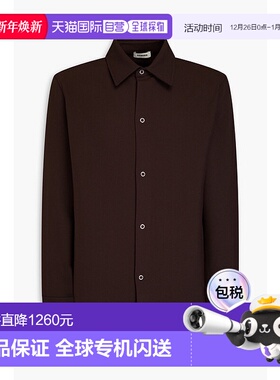 香港直邮Sandro 男士 绉纱衬衫 SHPCM00935MARRONFONCE