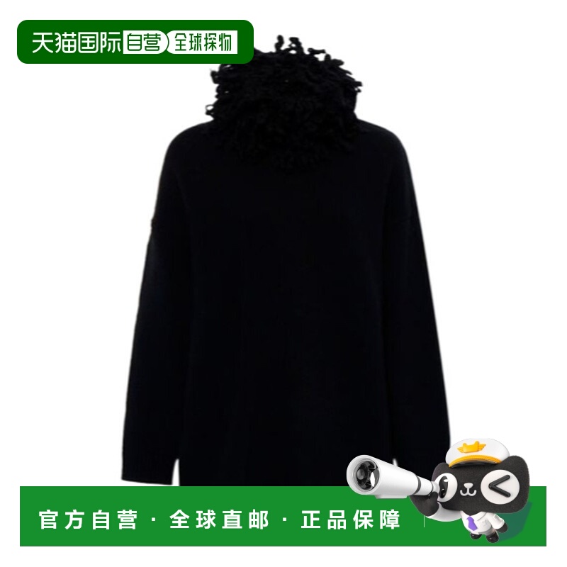 1h可退 香港直邮VALENTINO 女士针织毛衣 BKC60N8VF0NO AW2024 黑