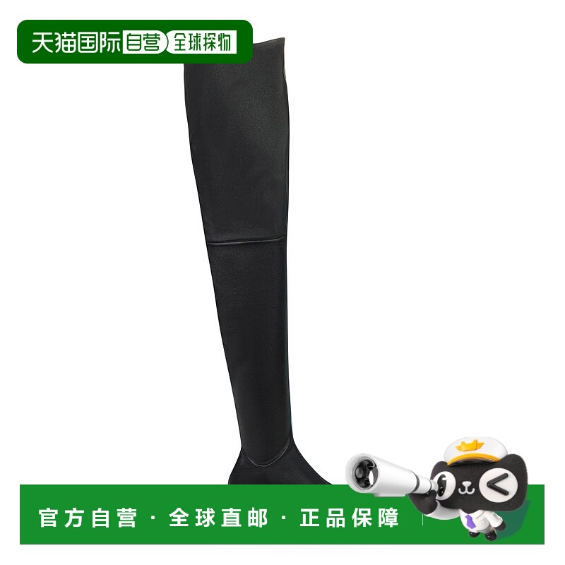 自营lanvinBLACK SWING CUISSARDES OVER THE KNEE BOOTS - black