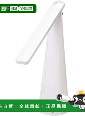 【日本直邮】ELPA LED台灯 照明 学习桌 昼白色 AS-LED08CC(W)