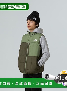 欧洲直邮北面 Shasta男童可翻转背心 THE NORTH FACE