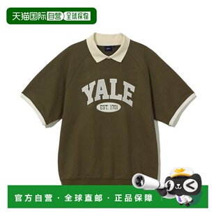 ARCH TONE COLLAR CREWNECK KHAKI男针织YD01 韩国直邮YALE TEE