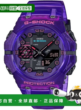 【日本直邮】G Shock卡西欧 手表 男款紫色 蓝牙GA-B001CBRS-6AJF