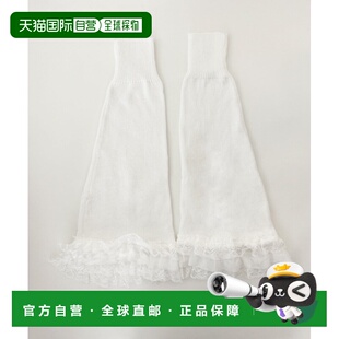 日本直邮WEGO 保暖女袜 女装 时尚 MO25AW12S 蕾丝针织腿套 1h可退