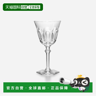 欧洲直邮Baccarat巴卡拉 Harcourt透明水晶六角形底座红酒杯