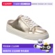 Weitzman Sneaker Skater 自营Stuart Mule Leather silver 美