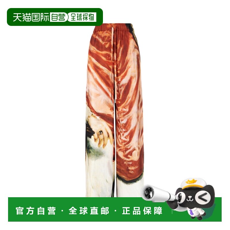 1h可退 香港直邮ALEXANDER MCQUEEN 女士休闲裤 818981QZAN89101 - 天猫国际全球探物出品