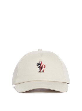 MONCLER 男士帽子 3B000030486320D 浅棕色 Baseball Cap