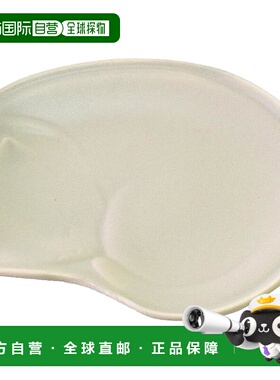 【日本直邮】Aito neco小碟11cm 猫图案 灰色 111098餐具