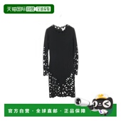 日本直邮中古Burberry博柏利女A级95新one piece连衣裙棉上衣黑色