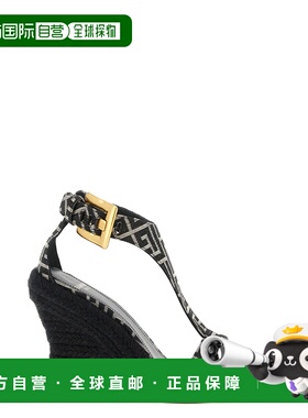 香港直邮Balmain 巴尔曼 女士 'Anthem' 凉鞋麻底鞋 GN1UH205TJBM