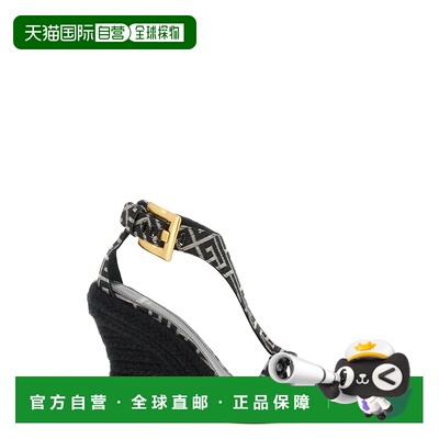 香港直邮Balmain 巴尔曼 女士 'Anthem' 凉鞋麻底鞋 GN1UH205TJBM