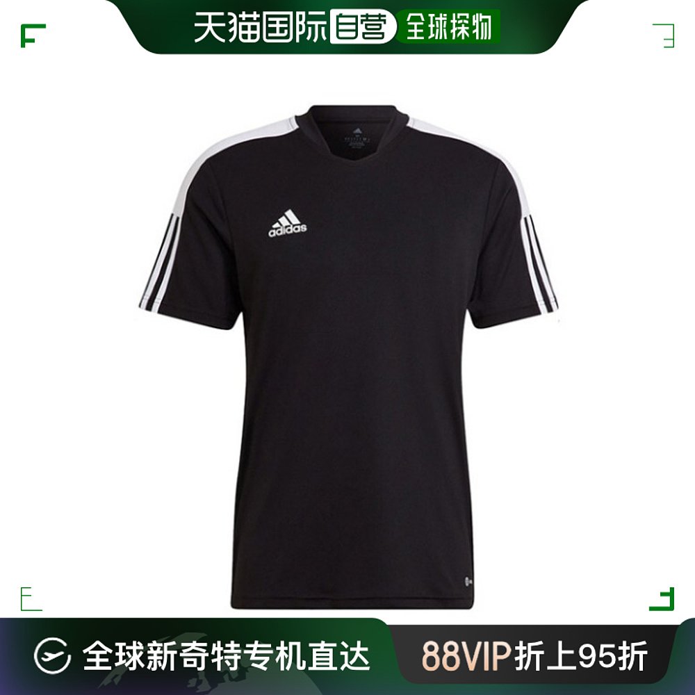 韩国直邮Adidas运动T恤[Adidas]短袖T恤 VQB[Adidas] TIRO运