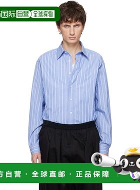 香港直邮Maison Margiela 马丁 马吉拉 男士 蓝色衬衫 S67DT0021M