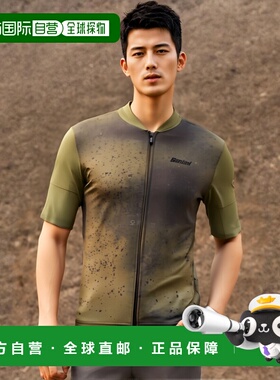 韩国直邮Santini FANGO 短袖骑行服 GRAVEL系列 男女通用 修身型