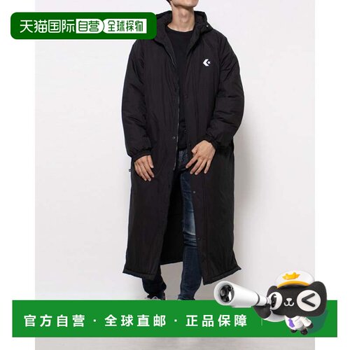 日本直邮Converse 男士 Bench Coat 40000011 黑色