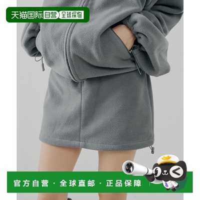 1h可退 日本直邮Chico 女装 宽松A字 裏地付き フリースミニスカ