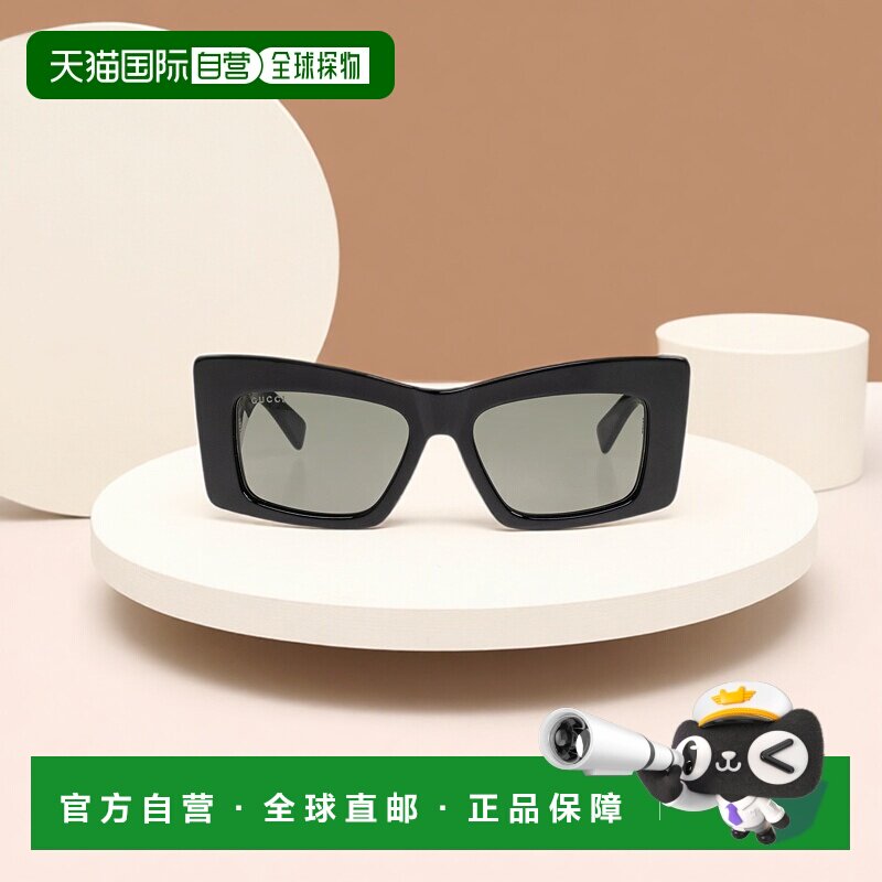 1h可退 欧洲直邮gucci 女士 太阳镜古驰正品潮流时尚简约显脸小高