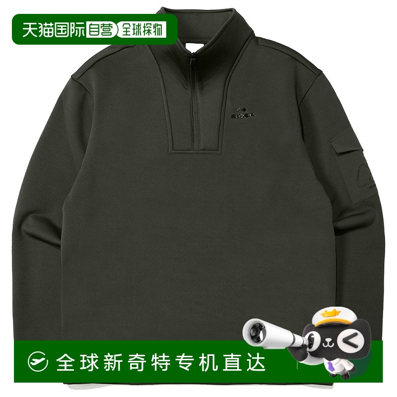韩国直邮[EIDER] COMODOR 男士 门襟拉链 T恤 DMW23204卫衣帽衫