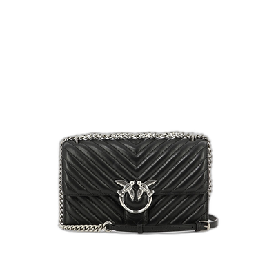 香港直邮PINKO 女士斜挎包 100941A0GKZ99O CO 黑色单肩包