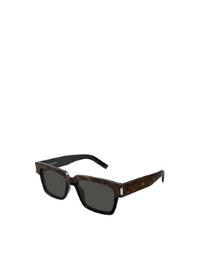 SAINT LAURENT 男士眼镜 SL732VADIM003 CO 黑色 徽标太阳镜