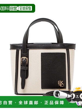 自营mia k collectionMia K的Wren迷你女式手提包-黑色 美国奥莱