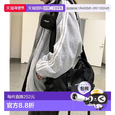 1h可退 日本直邮florist 男女同款多口袋防水斜挎包附小包 G40720