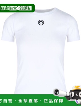 1h可退 香港直邮奢淘 Marine Serre 圆领短袖T恤 女 WTT012A