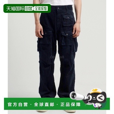 韩国直邮Engineered Garments FA系列暗海军蓝色棉质工装裤 2023