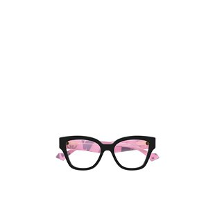 黑色 GUCCI AW2024 GG1424O010 全框平光镜 女士眼镜
