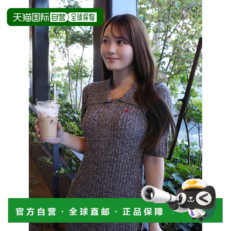 1h可退 日本直邮LAGUNAMOON 女装 POLO BCS联名 舒适弹力针织连衣