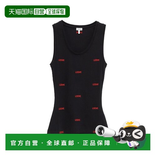 香港直邮LOEWE 女士T恤 S359Y23XBA1100BLACK AW2026 黑色